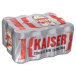 Cerveja Kaiser 473ml - Caixa com 12 unidades