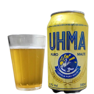 Cerveja Puro Malte Uhma Lata 350Ml